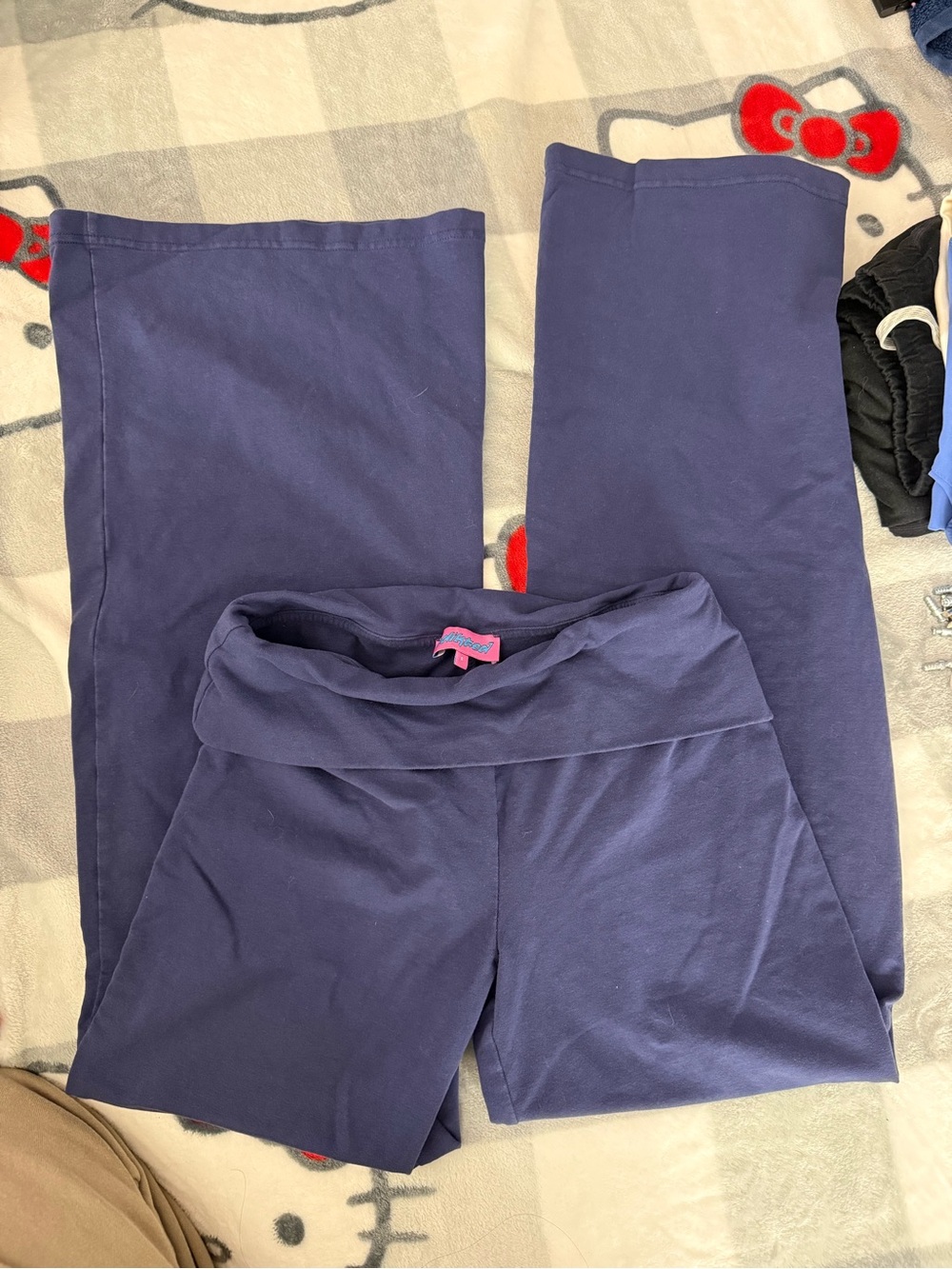Edited flare yoga sweats pants size S